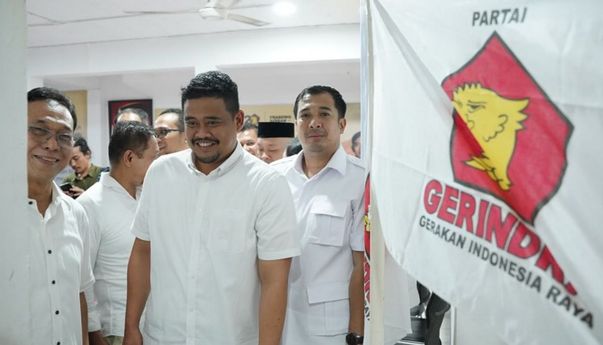 Selain Gerindra, Bobby Nasution Bakal Daftar Bacagub Sumut ke 6 Parpol