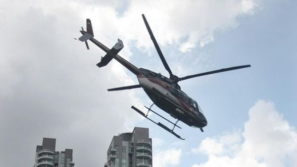 Naik Taksi Helikopter, Anti Macet ke Bandara Soetta ala Sultan