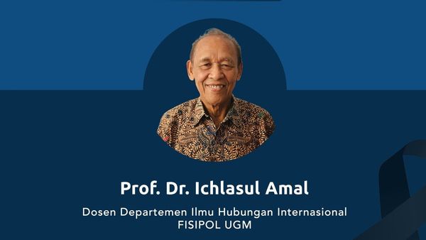 Mantan Rektor UGM dan Ketua Dewan Pers Prof Ichlasul Amal Meninggal Dunia