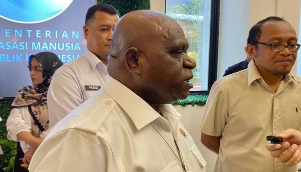 Menteri HAM Dukung Rencana Evakuasi Warga Gaza ke Indonesia: Sesuai Amanat Konstitusi