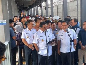 Rano Karno Resmikan Rute Baru Transjabodetabek Sawangan-Lebak Bulus, Ini Rutenya