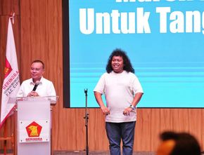 Sufmi Dasco Pastikan Gerindra Usung Komika Marshel Widianto sebagai Calon Wakil Wali Kota Tangsel