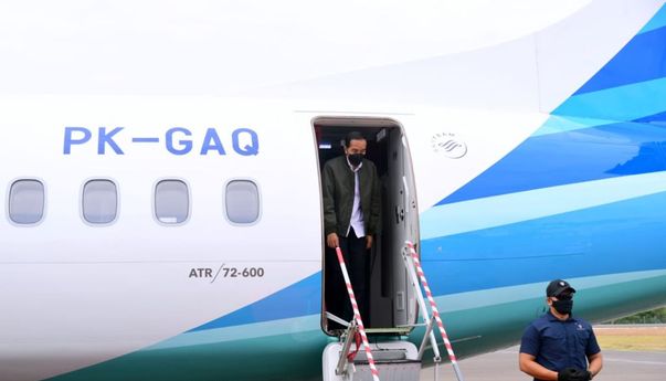 Pagi-pagi Presiden Jokowi dan Kepala BIN ke Kampung Pengampaan Cirebon, Ada Apa?