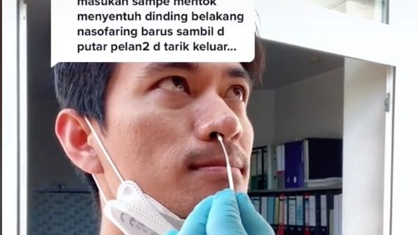 Ramai di TikTok Tentang Cara Antigen di Jerman Nyolok Hidung Enggak Dalam