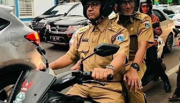 Positif Covid-19, Ternyata Motor Andalan Anies Baswedan ada Yamaha Mio Lawas