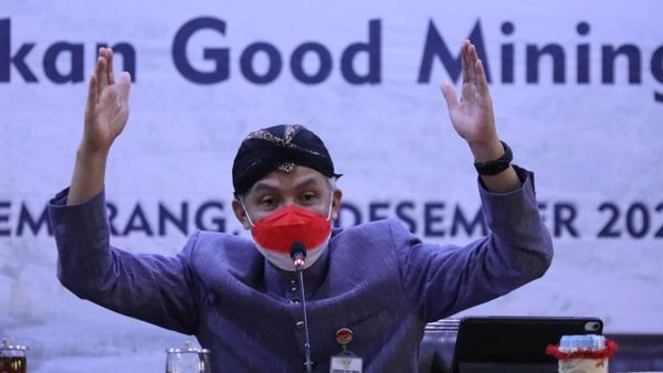 Ganjar Pranowo Soal Omicron Masuk Indonesia: Kunci Saja Pintu Masuk sampai Tahun Baru