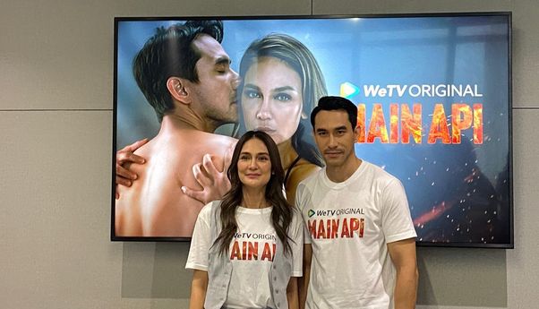 Luna Maya dan Darius Sinathrya Ungkap Persiapan Total Adegan Intim Serial Main Api