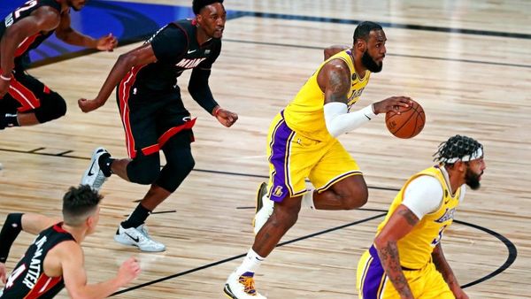 Hasil Grand Final NBA 2020: Miami Heat Bekuk LA Lakers, Agregat Jadi 1-2