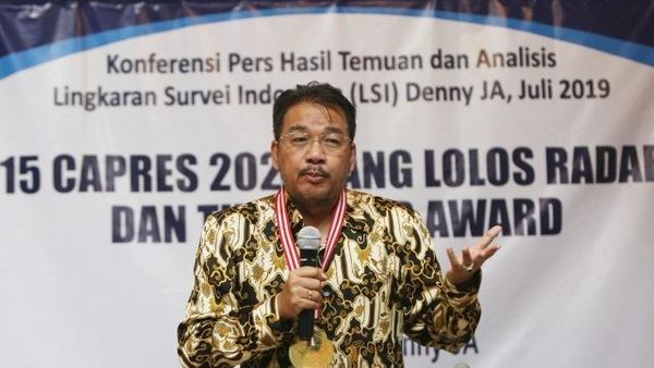 LSI Denny JA Sebut Pilpres 2024 akan Diramaikan Oleh Pertarungan 4 Ideologi