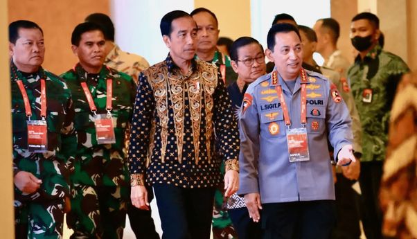 Jokowi Singgung Kasus Tambang Ilegal di Rapat Pimpinan TNI-Polri