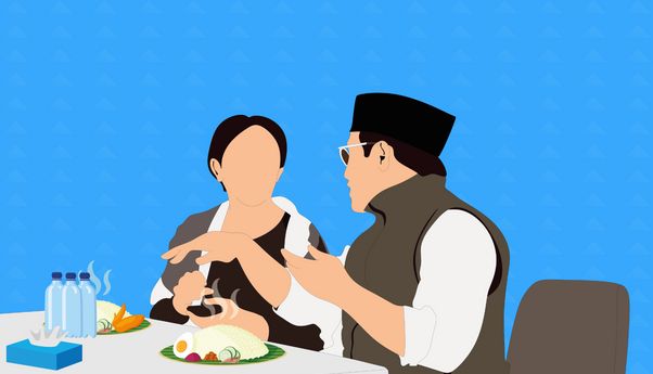 Buah Kritik Narasi Wong Cilik Makan di Warung Nasi Pecel Puan Maharani