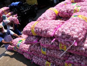 Indonesia Impor Bawang Putih 78 Ribu Ton Bulan Ini
