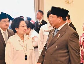 Keakraban Prabowo-Megawati di Hari Pancasila, PDIP: Hubungan Keduanya Terajut dengan Baik Sejak Lama
