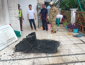TV Rongsokan di Pulogebang Meledak karena Paparan Sinar Matahari, Nyaris Membakar Bangunan 2 Lantai