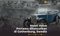 Mobil Volvo Pertama diluncurkan di Gothenburg, Swedia