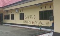 Kesal Disuruh Bayar Saat Urus SIM, Aipda Haerul Coret Dinding Polres Luwu