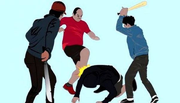 Akibat Aksi Tantang Dimedsos, Seorang Pemuda Di Bekasi Kena Bacok!