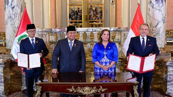 Indonesia-Peru Sepakat Perkuat Hubungan Kerja Sama Bilateral