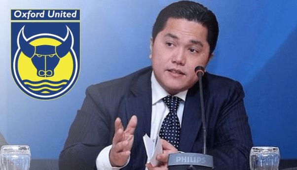 Apa Kabar Oxford United, Klub Inggris Milik Menteri BUMN Erick Thohir?