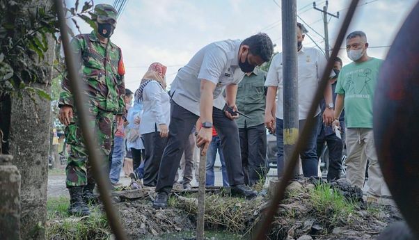 Air di Drainase Kotanya Bobby Nasution Ternyata Sering 'Galau'