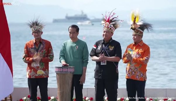 Buka Papua Street Carnival, Presiden Jokowi Lihat Ada Lompatan Besar Karya Anak Muda Papua