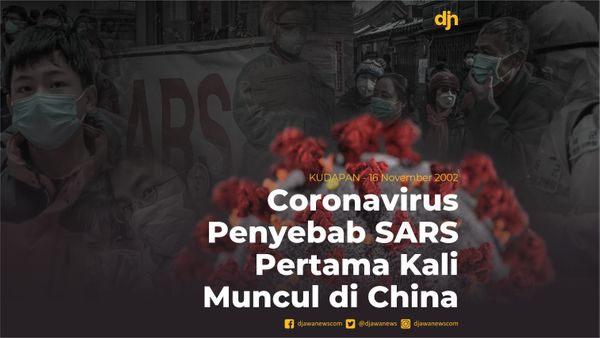 Coronavirus Penyebab SARS Pertama Kali Muncul di China