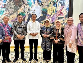 Jokowi Terima Manfaat Pensiun dan THT dari TASPEN