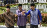 Ditanya Soal Kabinet Prabowo-Gibran, AHY: Saya Belum Ikut Diajak Bicara Terkait Itu