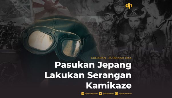 Pasukan Jepang Lakukan Serangan Kamikaze