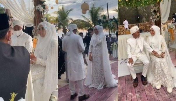 Lepas Status Duda, Taqy Malik Resmi Nikahi Serell Nadirah