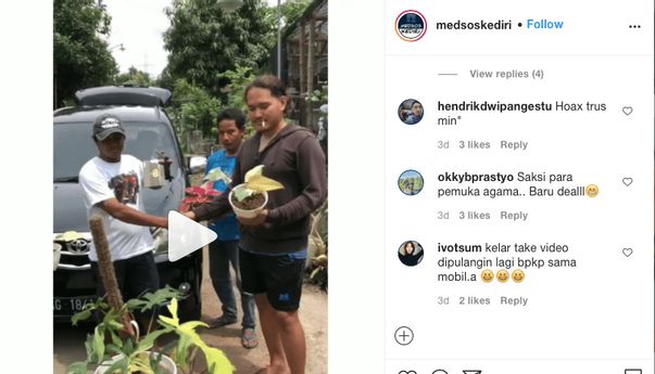 Viral Pria Barter Avanza dengan Tanaman, Netizen: Promosi Jualan Kembang