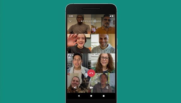 Fitur Video Call WhatsApp 8 Orang Sudah Dirilis, Begini Cara Menggunakannya