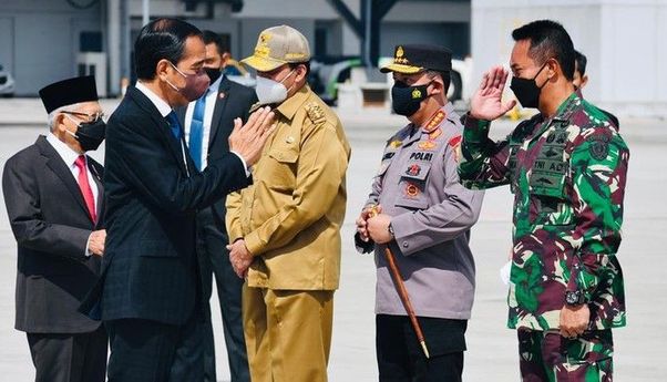 Jadi Sorotan! Tak Ada Panglima TNI, Jenderal Andika Ikut Melepas Jokowi ke Eropa