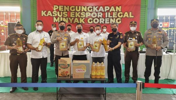 Tertangkap Basah! 121 Ton Minyak Goreng Gagal Diselundupkan ke Timor Leste