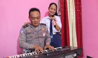 Polisi asal Wonogiri Ini Mahir Menciptakan Lagu, Karyanya Diunggah di YouTube