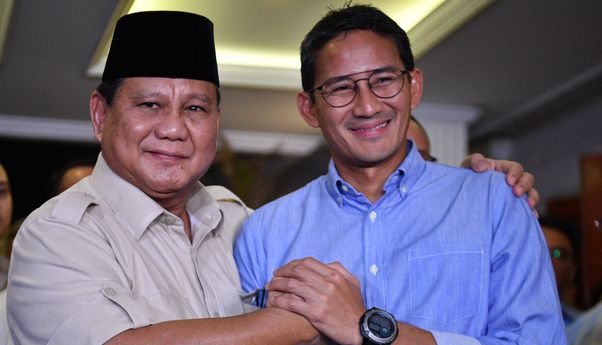 Isu Sandiaga Uno Pindah PPP, Prabowo Subianto: Lain di Bibir Lain di Hati, Kumaha?
