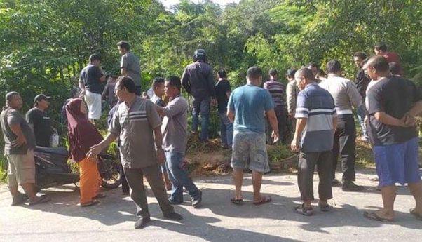 Sebuah Mobil Terjun ke Jurang di Perbatasan Aceh-Sumut, Mobil dan Penumpang Belum Ditemukan
