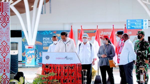 Terminal Bandara Mopah Merauke Baru Saja Diresmikan, Jokowi Sebut Guna Tingkatkan Aktivitas Ekonomi