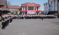 600 Personel Gabungan Dikerahkan untuk Pengamanan Pilkades Serentak di 6 Desa di Jember