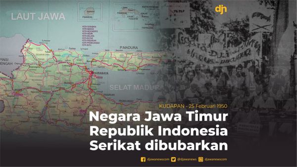 Negara Jawa Timur Republik Indonesia Serikat dibubarkan