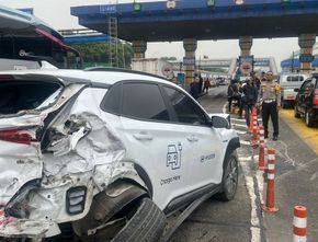 Polisi Ungkap Kronologi Kecelakaan Beruntun Libatkan 7 Mobil di GT Halim