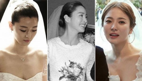 Cantik dan Elegan, Seperti Ini Baju Pengantin Wanita Milik Selebritis Korea!