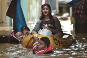 100 RT dan 3 Ruas Jalan di Jakarta Masih Terendam Banjir Pagi Ini