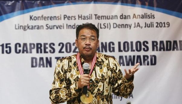 LSI Denny JA Sebut Pilpres 2024 akan Diramaikan Oleh Pertarungan 4 Ideologi