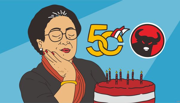 Respons Warganet Tanggapi Pidato Megawati; Ngalor Ngidul hingga Show of Power