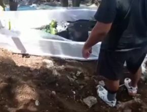 Viral Video Penemuan Jenazah yang Masih Utuh di Manado Setelah Dikubur 11 Tahun