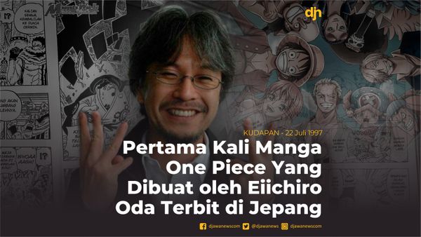 Pertama Kali Manga One Piece yang Dibuat oleh Eiichiro Oda Terbit di Jepang