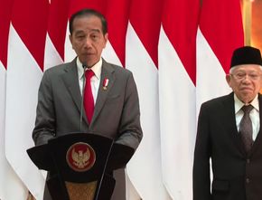 Suara PSI Melonjak di Sirekap KPU, Jokowi: Tanyakan ke Partai