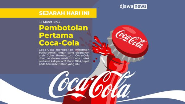 Kali Pertama Coca-Cola Dikemas dalam Medium Botol