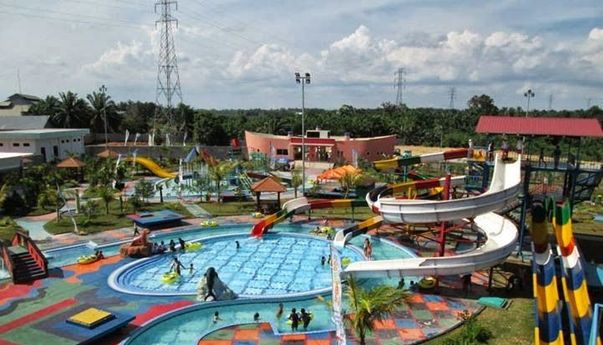 Ini Dia Keseruan Wisata Air Sapadia Boombara Waterpark di Pedamean, Labuhanbatu